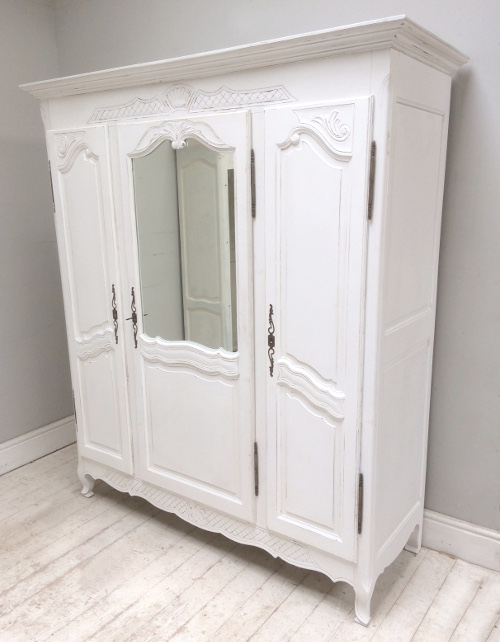 old French louis XV 3 door armoire